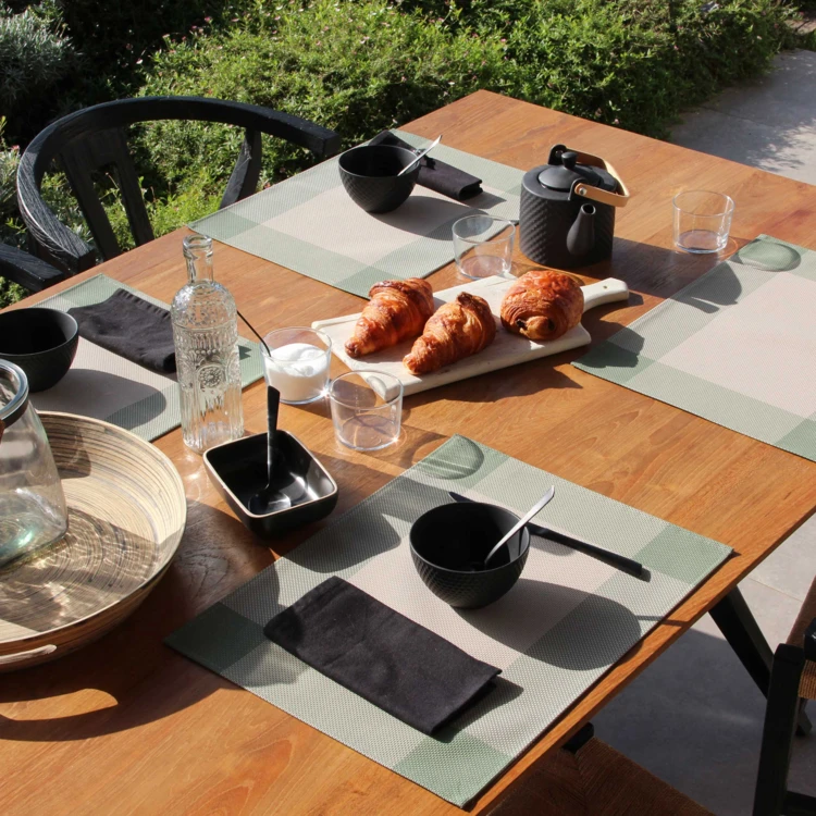 Set de table plastique lavable