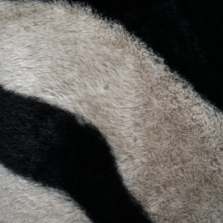 Coussin imprimé zèbre