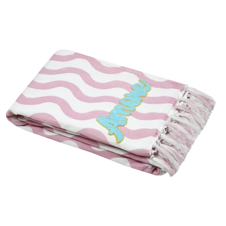 Fouta doublée éponge "Amore"