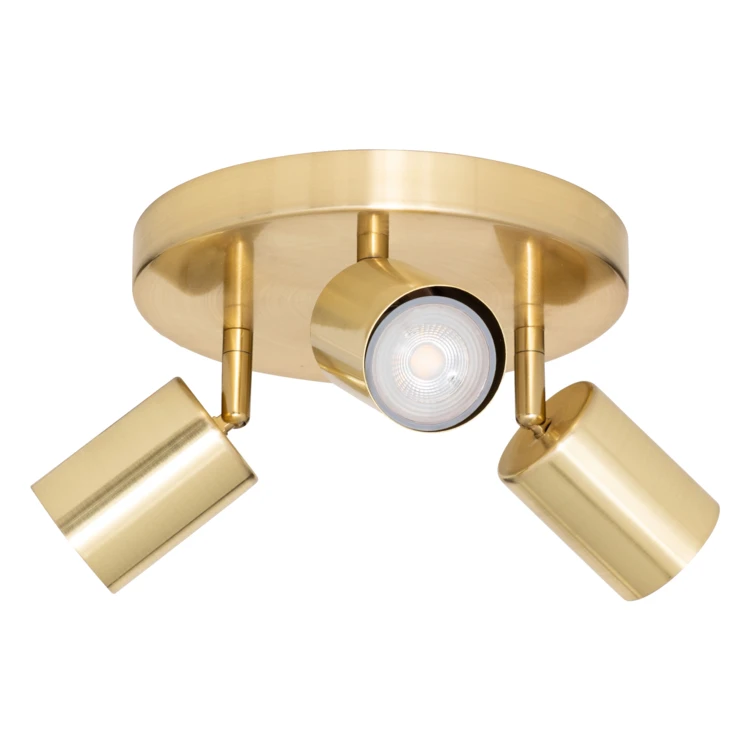 Spot plafond triple orientable