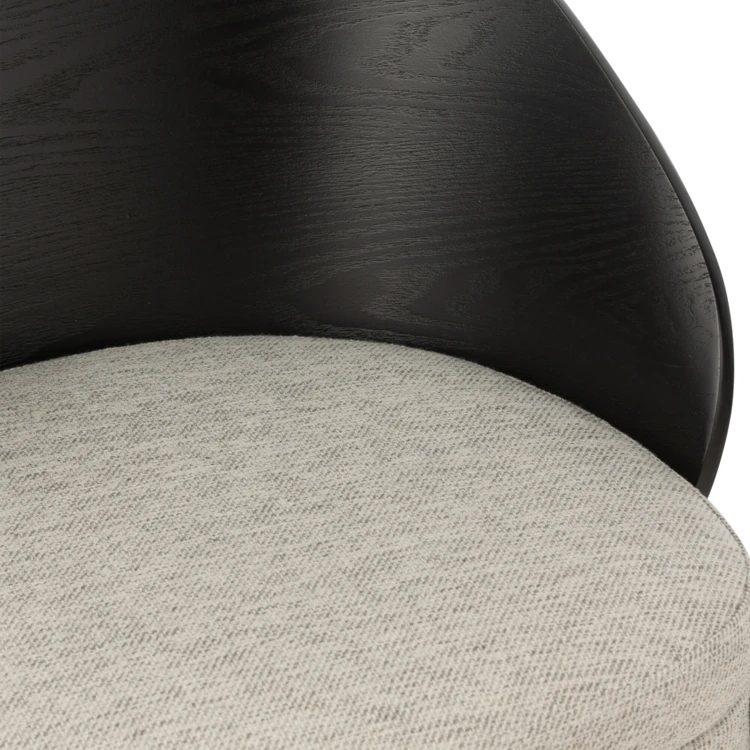 Chaise design bois et métal