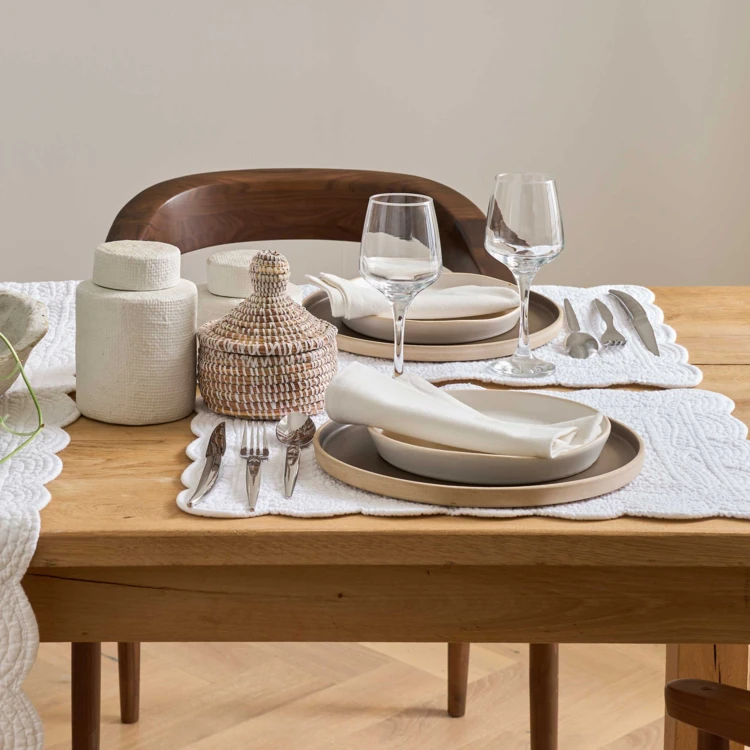 Set de table morphée coton matelassé