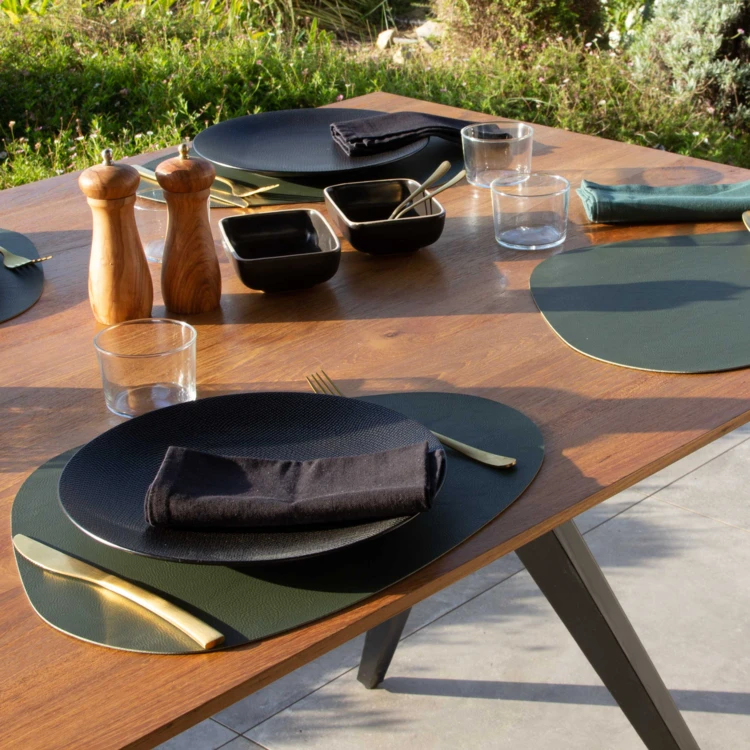 Set de table antidérapant design galet