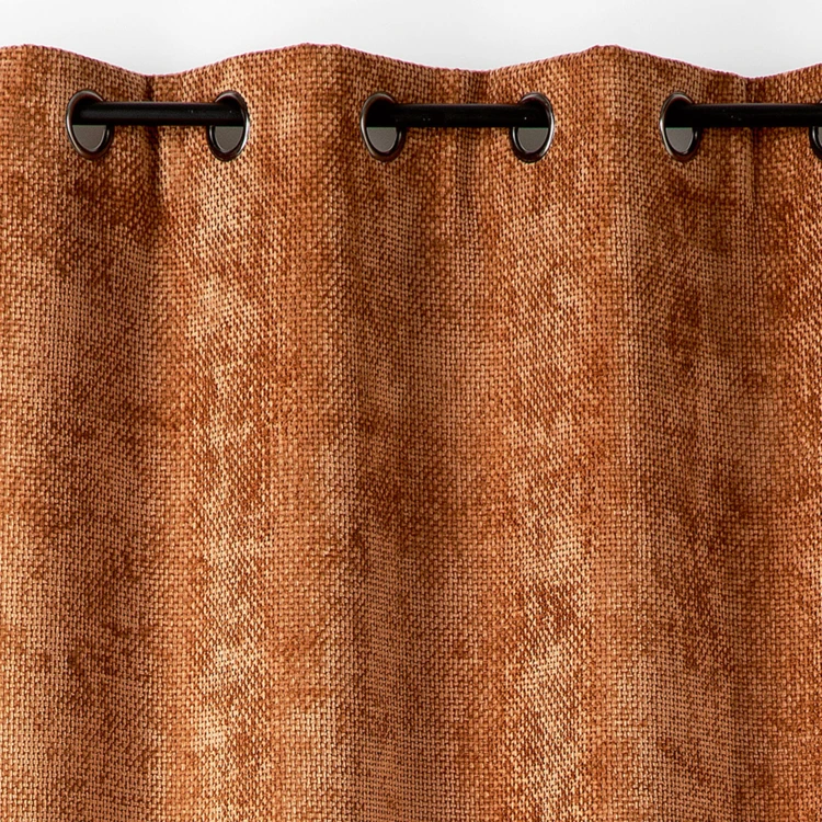 Rideau thermique et phonique velours chenille