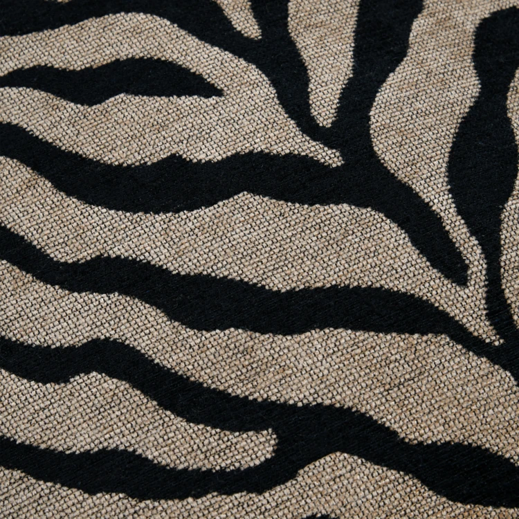 Coussin imprimé zèbre