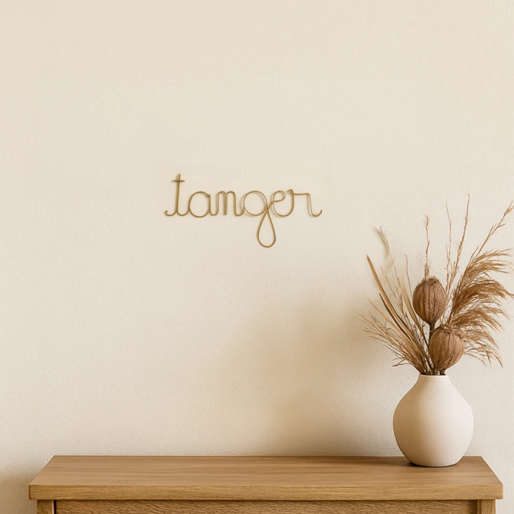 Mot  fil de laiton "TANGER"