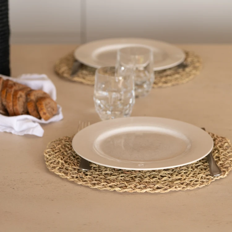 Topfuntersetzer Palmfaser durchbrochen