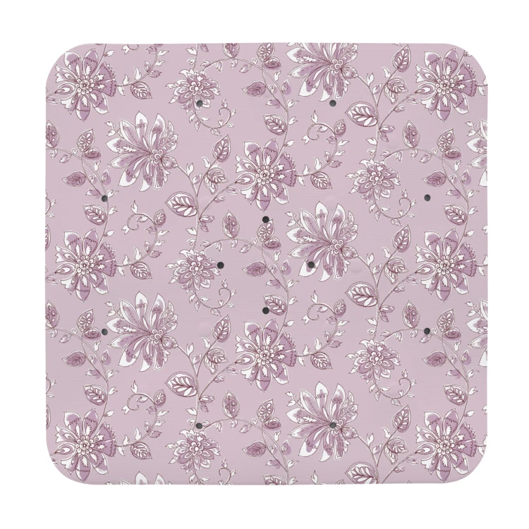 Fond de douche antidérapant floral