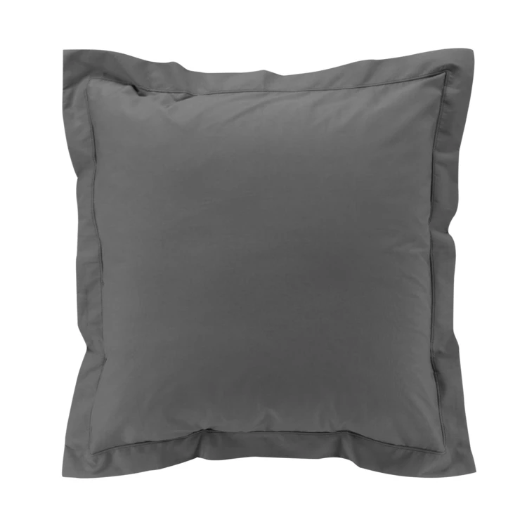 Taie d'oreiller volant plat 100% percale de coton ORIGINE