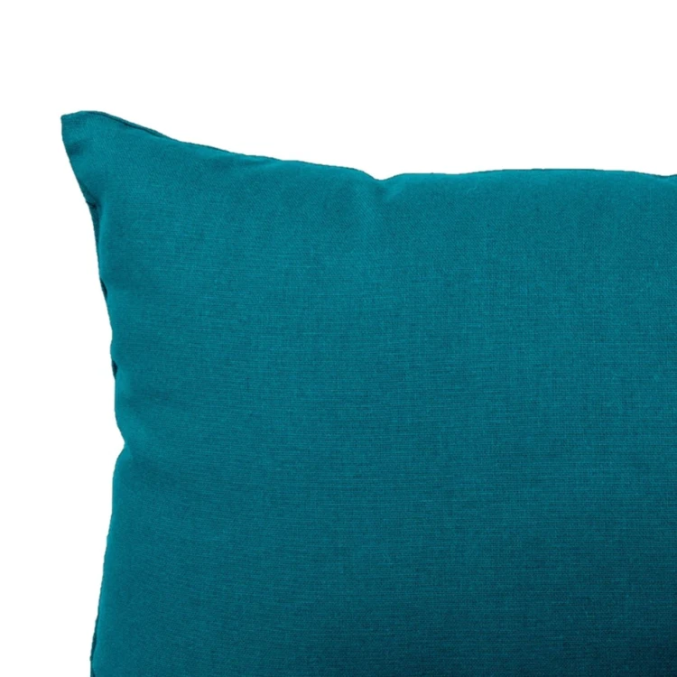 Coussin non déhoussable en coton uni