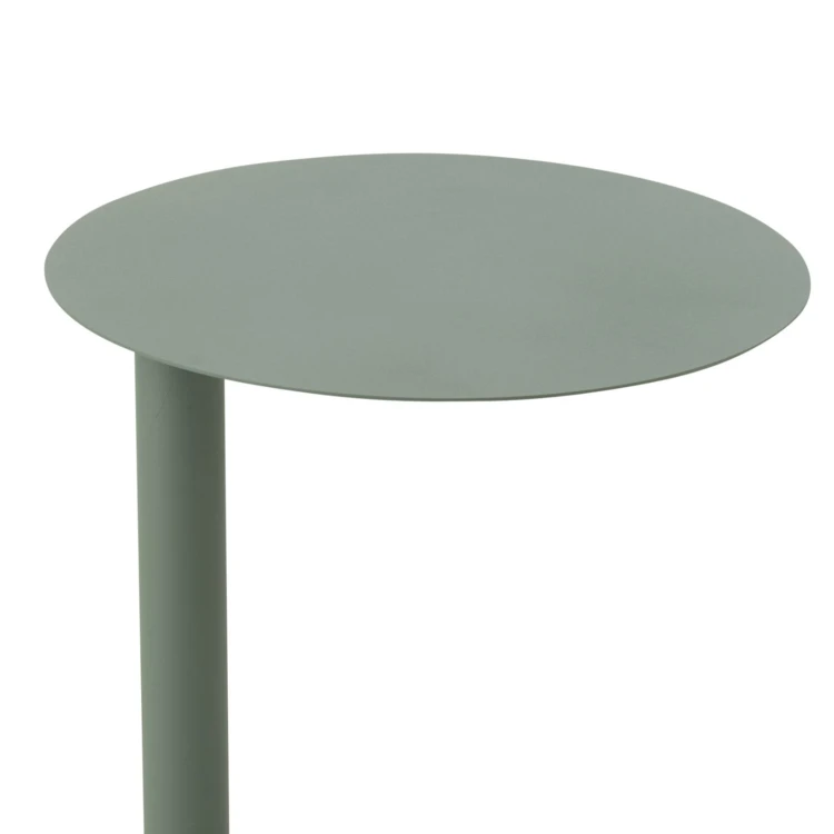 Table basse métal style bistrot