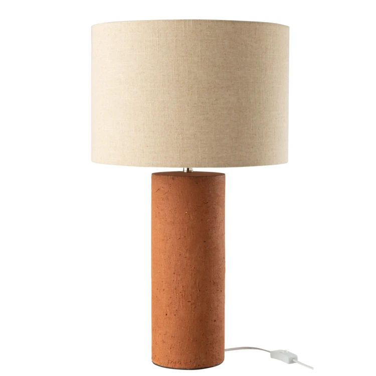 Stehlampe aus Terrakotta