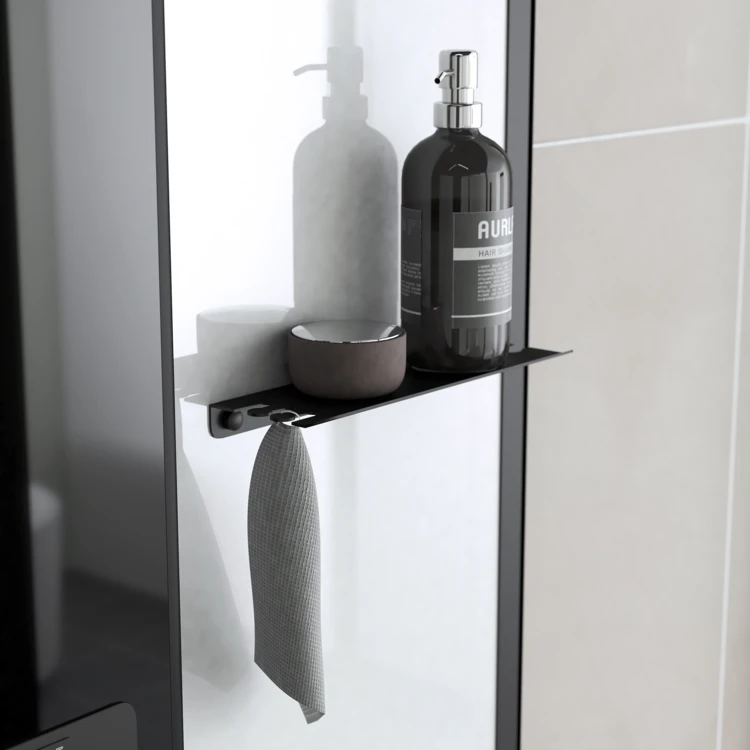 Cabine de douche hammam 1/4 de cercle hydromassant
