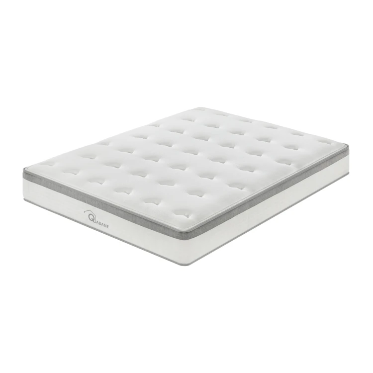 Colchão com molas ensacadas e 25 cm de espuma