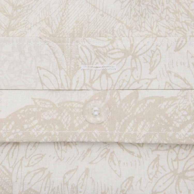 Juego de cama de 3 piezas de algodón reversible con estampado de toile de Jouy