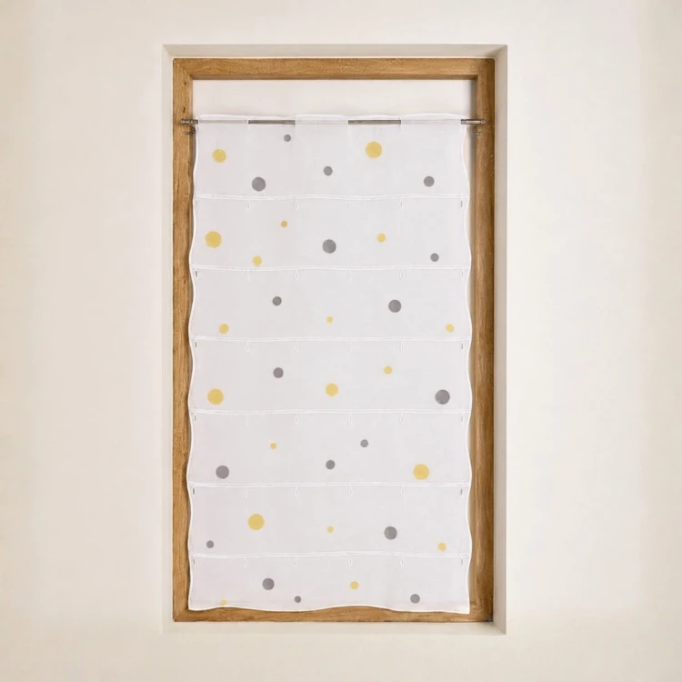 Modulable brodé à motifs pois
