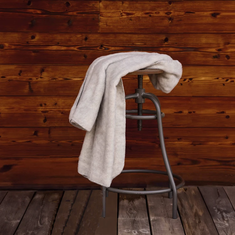 Plaid ou couverture chaude laine et mohair