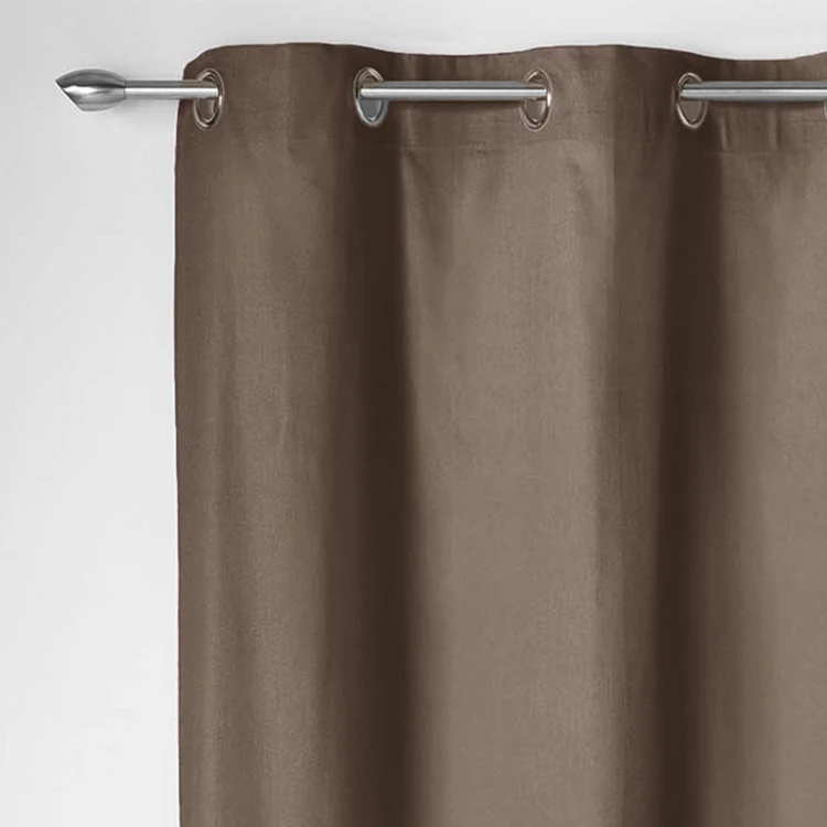 100% cotone Panama, tenda ad occhielli