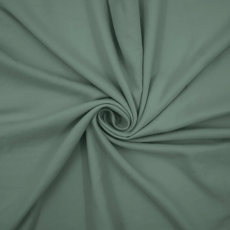 Parure de lit 3 pièces en microfibre unie lavée housse + taies