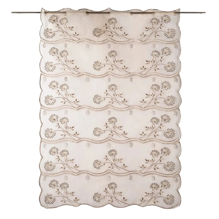 Modulable brodé à motifs floraux