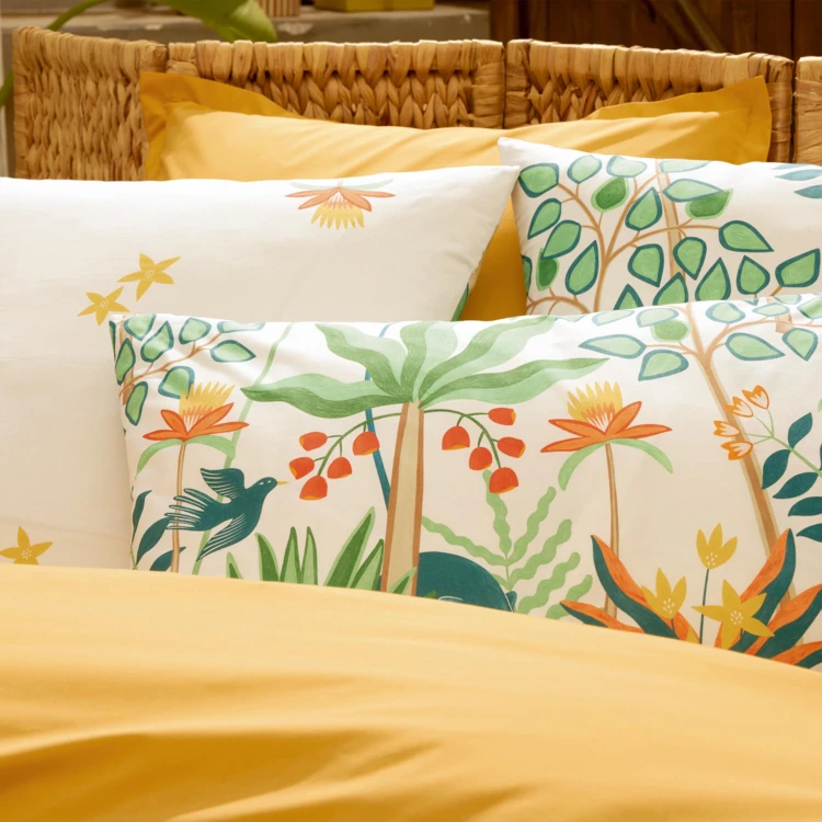 Dekbedovertrek perkal katoen 80 thread count tropical