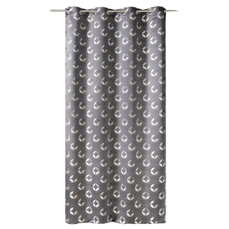 Jacquard-Lichtvorhang mit Rosettenmuster