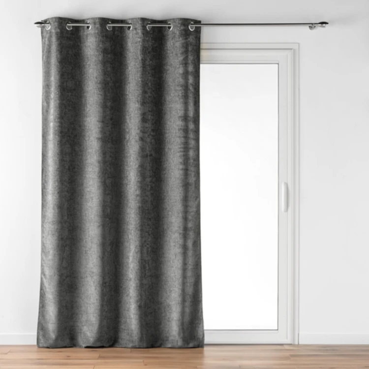 Rideau à Oeillets Verra Velours en relief