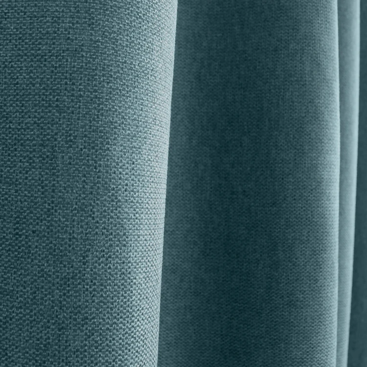 Rideau à oeillets en velours chenillé
