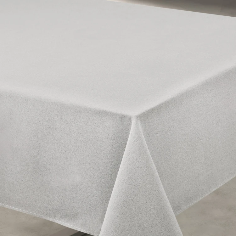 Mantel impermeable antimanchas efecto lino