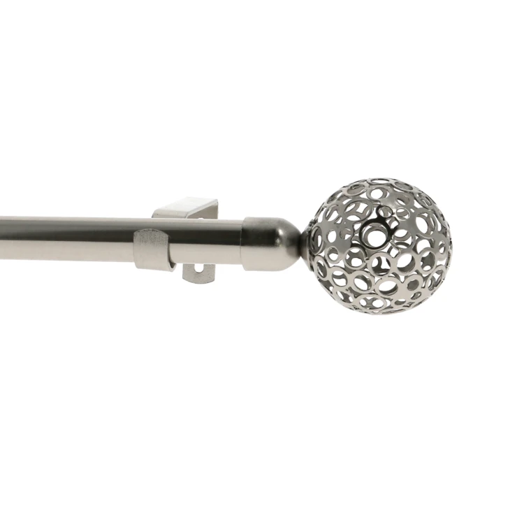 Kit de tringle extensible en métal avec embouts sphériques  D19/16 mm