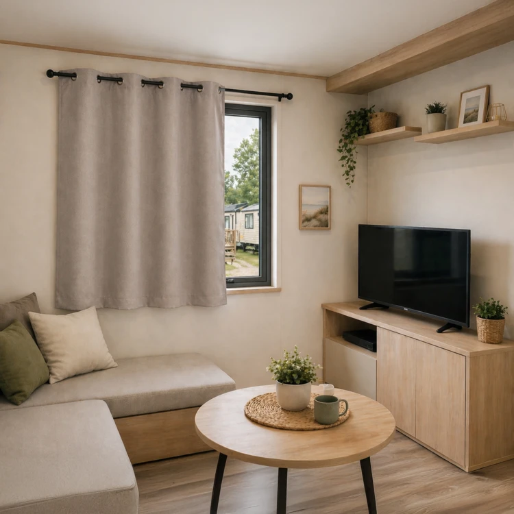 Cortinas opacas especiales para ventanas y ventanales de autocaravanas