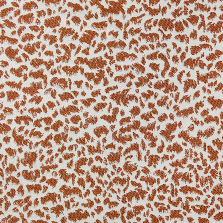 Coussin jacquard abstrait texturé style naturel