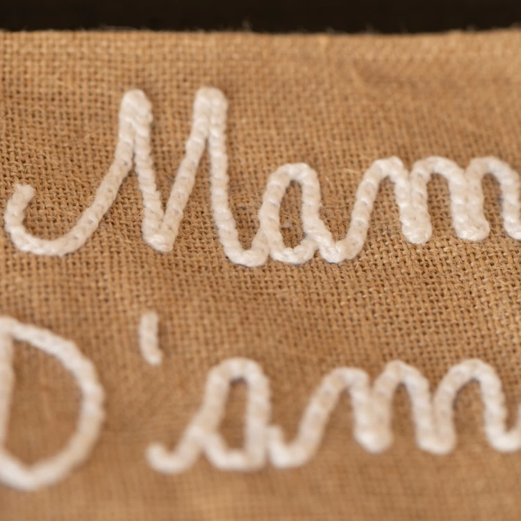 Pochette Jute "Mamie d'amour"