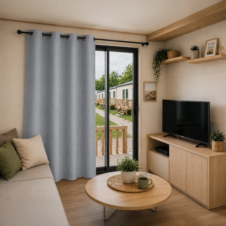 Cortinas opacas especiales para ventanas y ventanales de autocaravanas