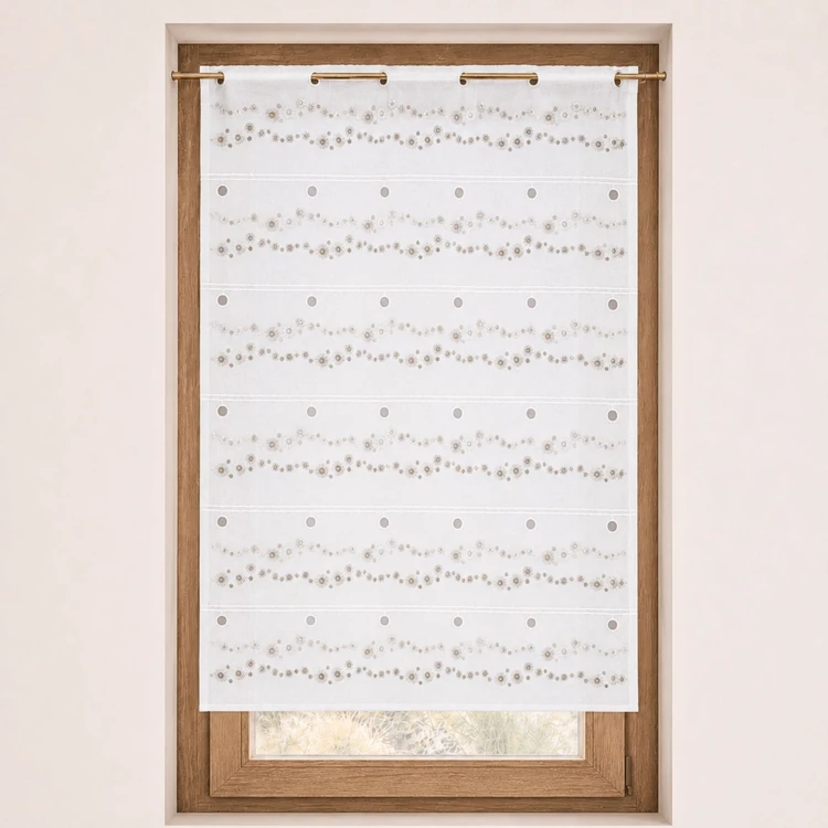 Modulable brodé à motifs de petits soleils
