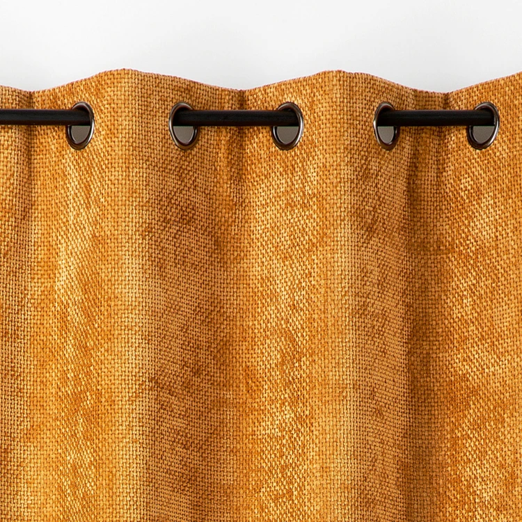 Rideau thermique et phonique velours chenille