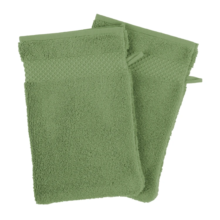 Set mit 4 Waschhandschuhen aus Baumwolle Mirmande