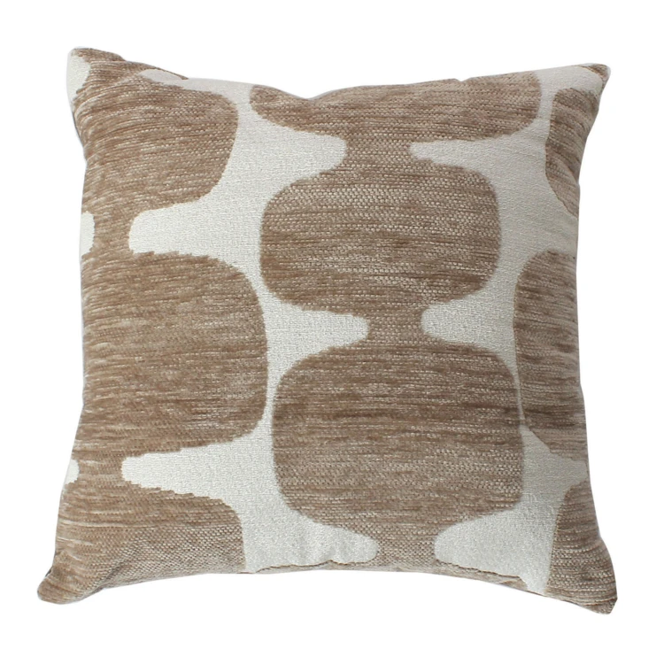 Cuscino decorativo moderno in jacquard sfoderabile
