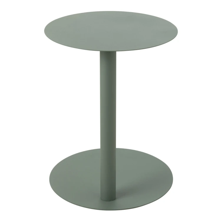 Table basse métal style bistrot