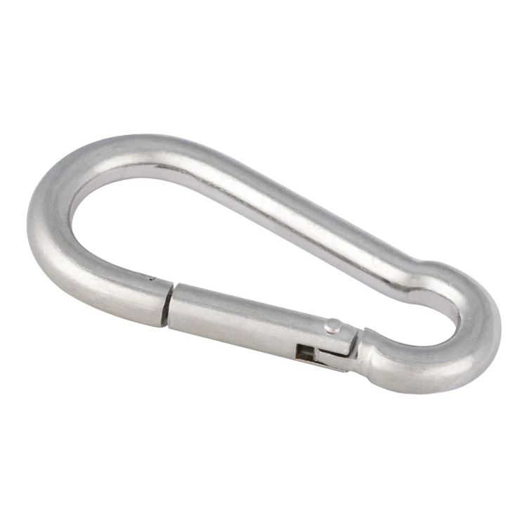 Mousqueton inox diamètre 8 mm pour fixation voile d’ombrage