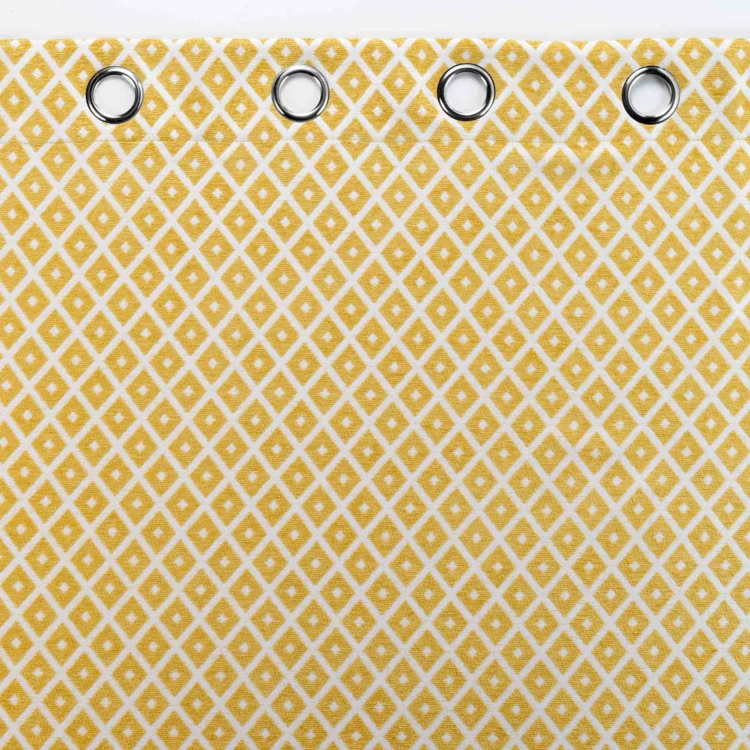 Rideau Jacquard motif losange