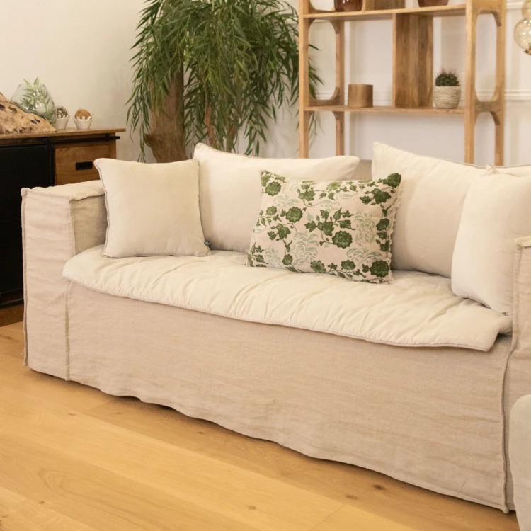 Steppdecke aus Samt