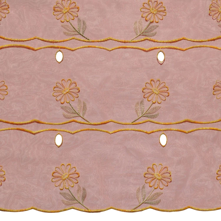 Modulable brodé à motifs fleuris