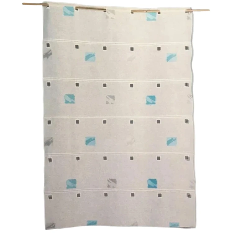 Modulable brodé motif de carrés colorés