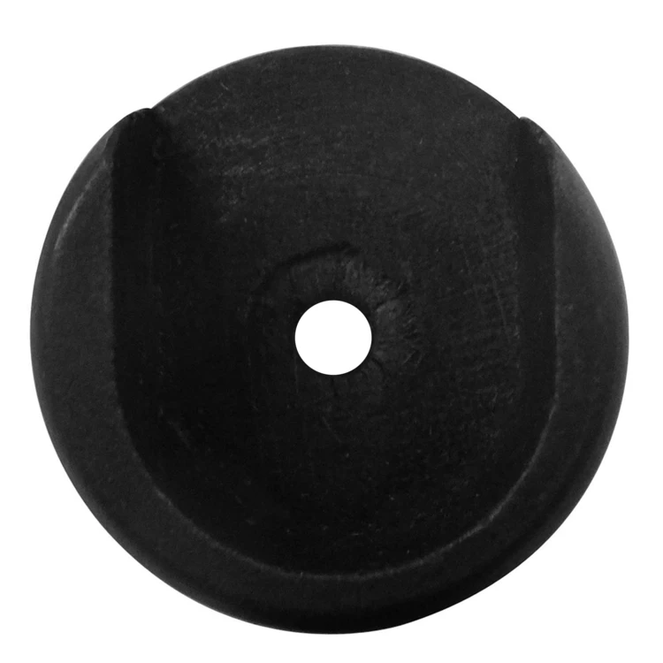 Lot de 2 naissances de tringle entre murs en frêne D28