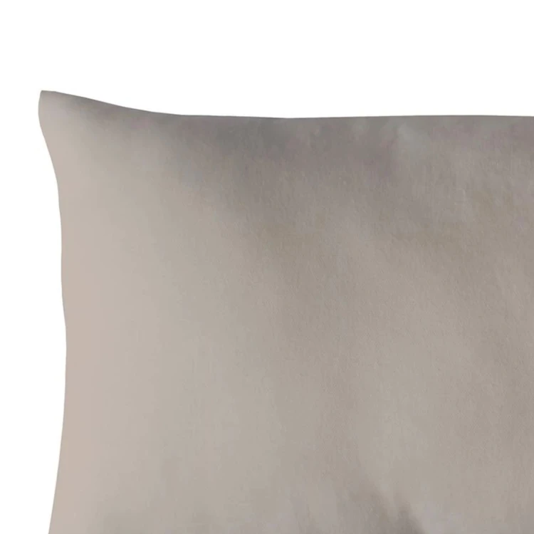 Coussin non déhoussable en coton uni