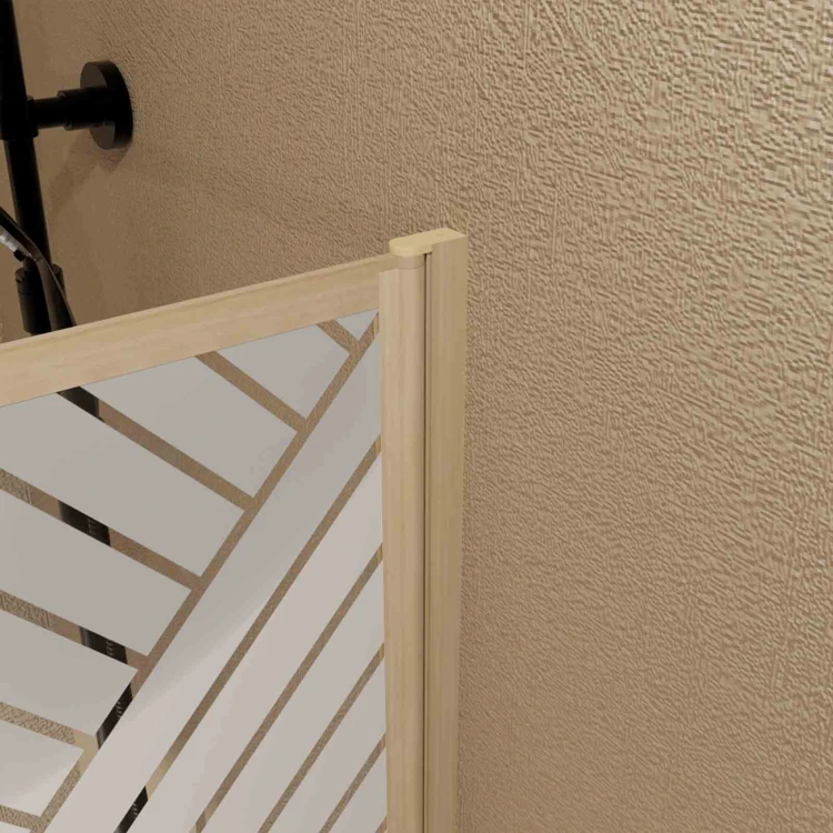 Un panel de bañera estético y funcional para un cuarto de baño zen y elegante