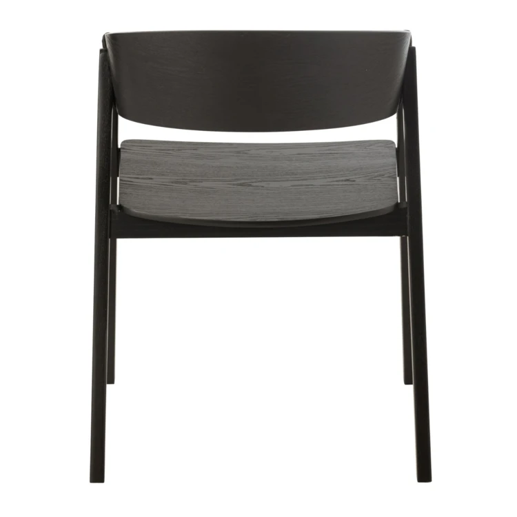 Silla de comedor de madera de fresno
