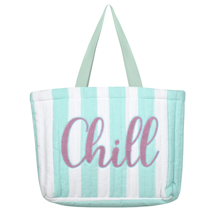 Sac cabas polycoton matelassé CHILL