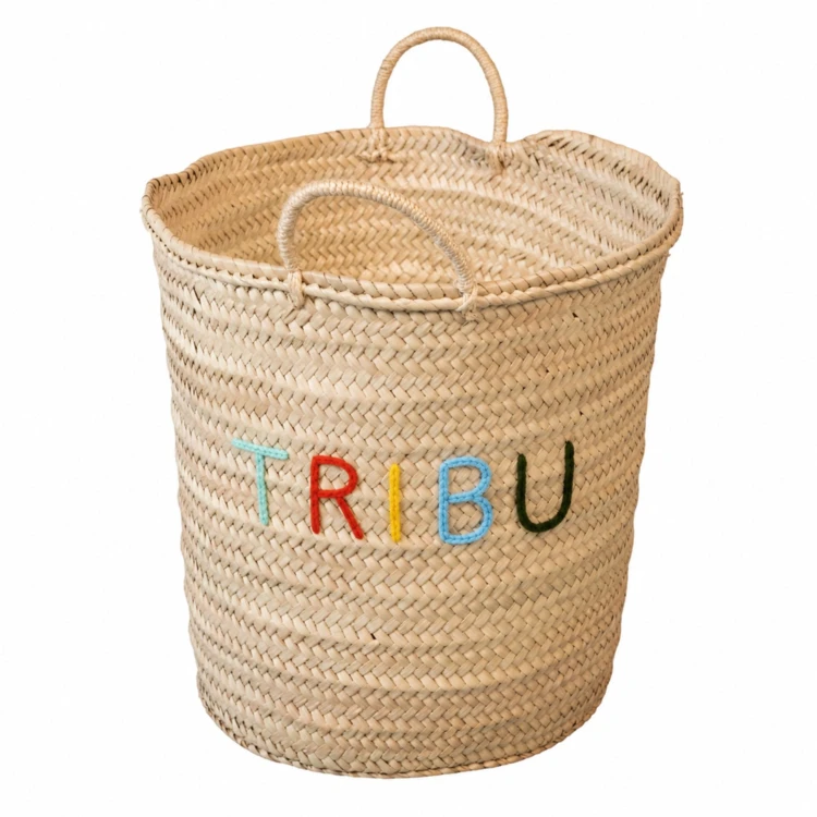 Panier de rangement tressé TRIBU